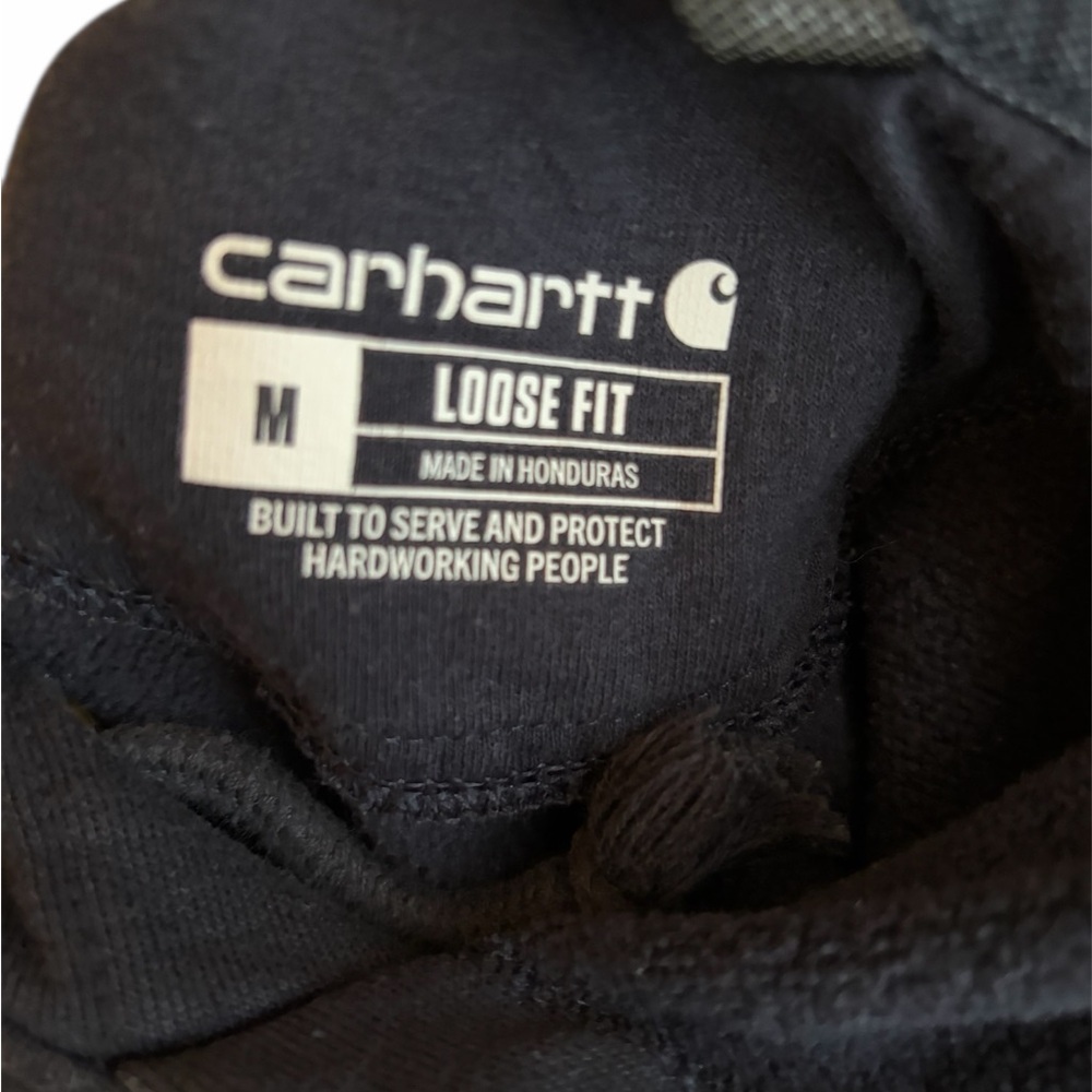 Carhartt Men's Loose Fit Logo Sleeve Graphic Sweatshirt Size Medium - Picture 6 of 8
